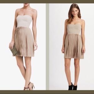 BCBG Maxazria Angel Dress in Pumice Beige